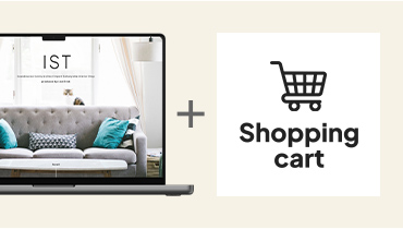 現在のホームページにカート機能を付けてECサイトを構築の画像